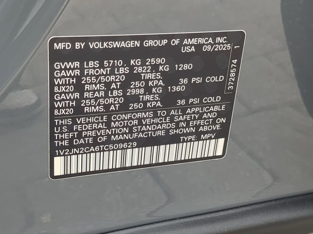 New 2026 Gray Volkswagen 2.0T SE w/Technology image 35
