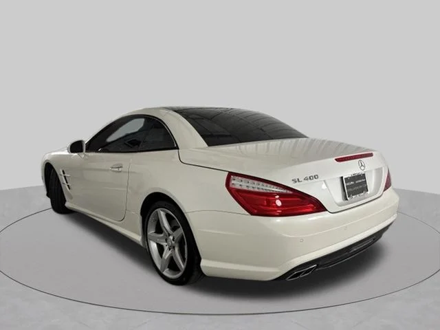 Used 2015 White Mercedes-Benz SL 400 Roadster image 5