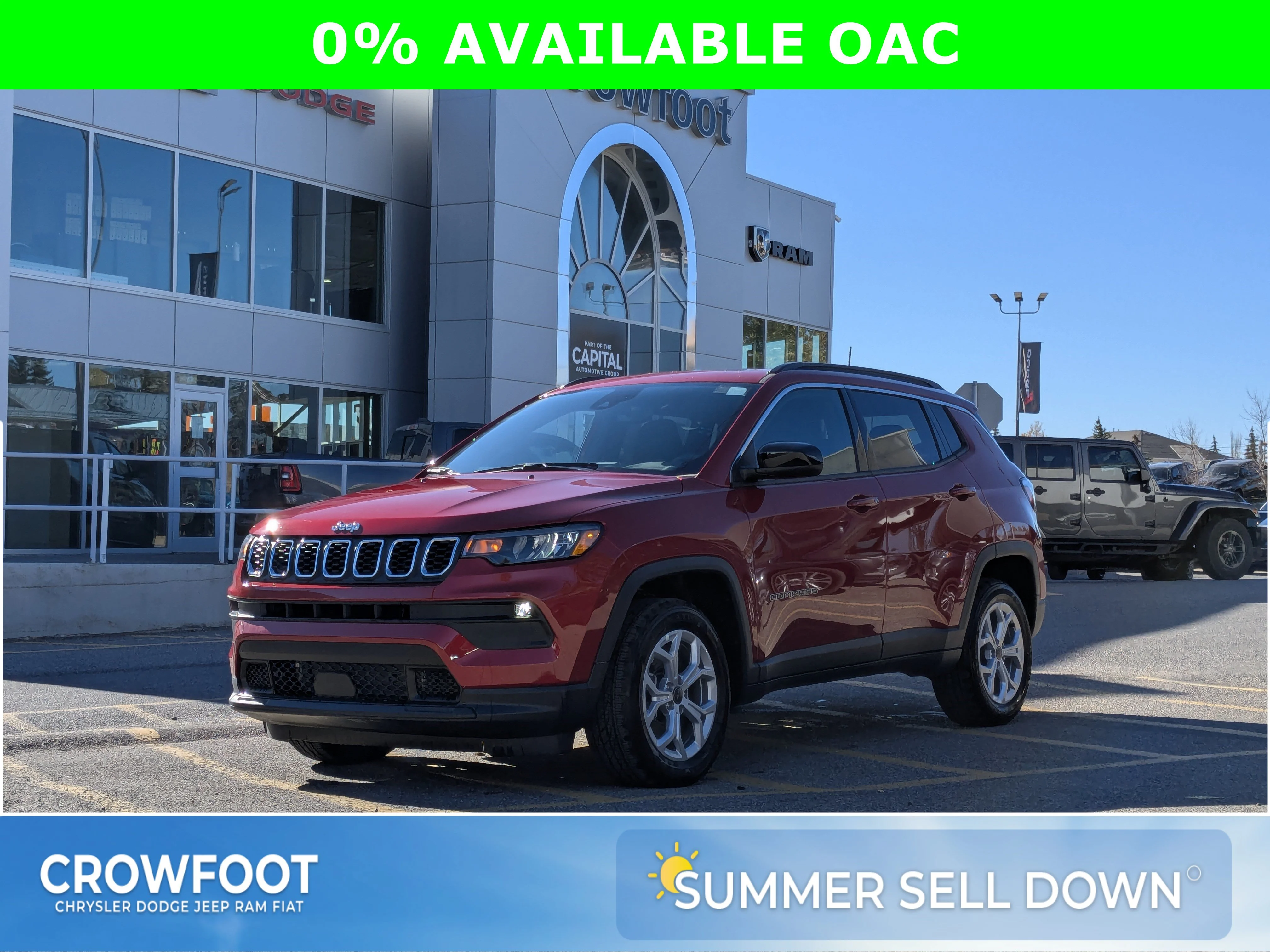 New 2026 Red Jeep North - Panoramic Sunroof - Alpine Audio -  Adaptive Cruise - Power Liftgate & Tons More! image 1