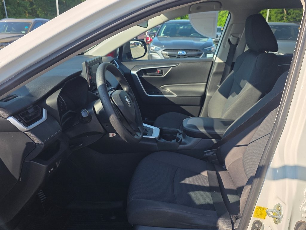 Used 2021 Super White Toyota LE image 28