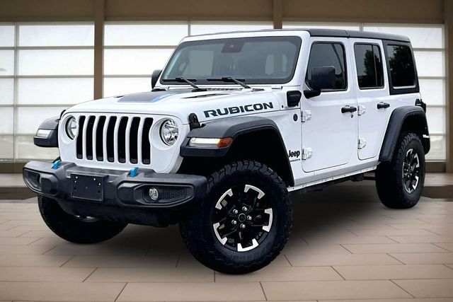 Used 2024 White Jeep Rubicon 4xe image 1