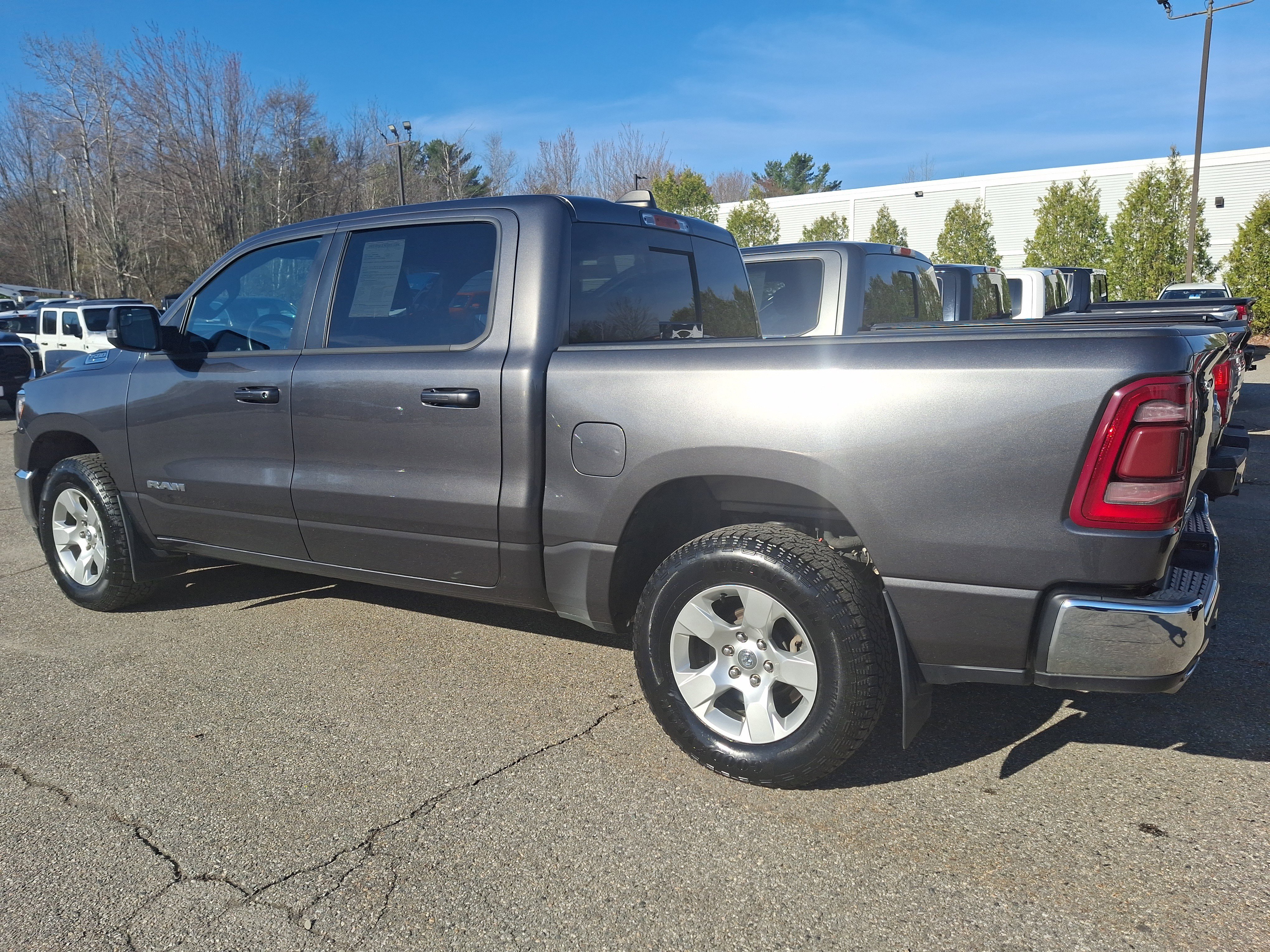 Used 2022 Granite Crystal Metallic Clearcoat Ram Big Horn image 15