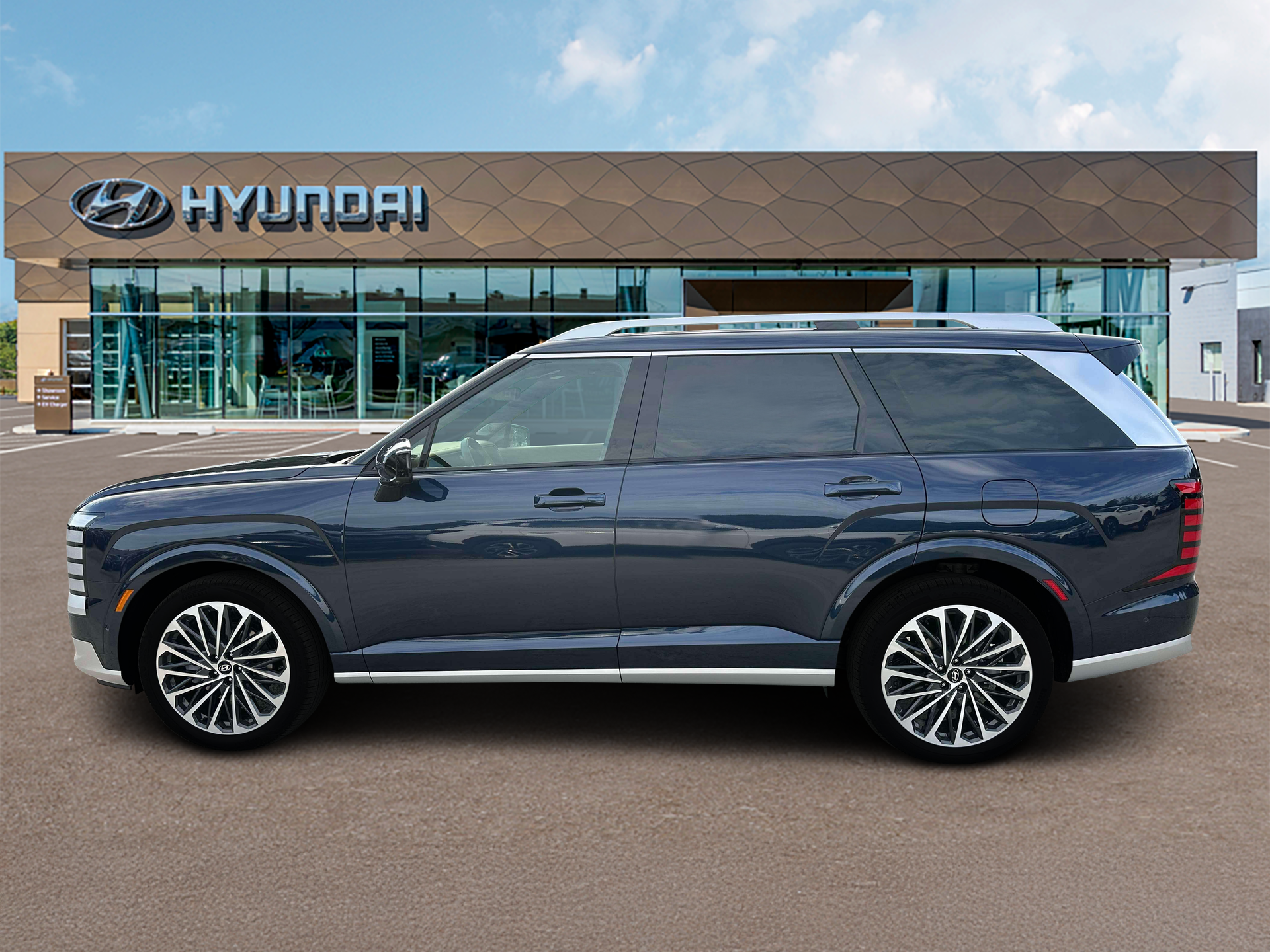 New 2027 Blue Hyundai Calligraphy AWD image 6