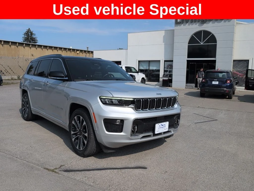 Used 2022 Silver Jeep Overland image 2