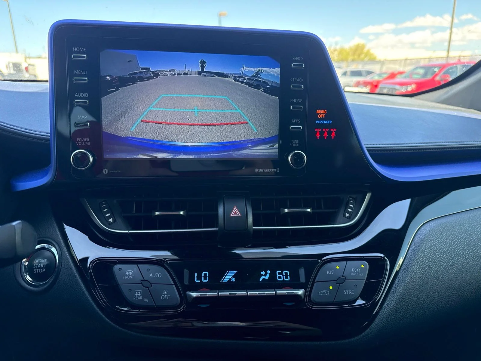 Used 2021 Blue Toyota XLE image 12