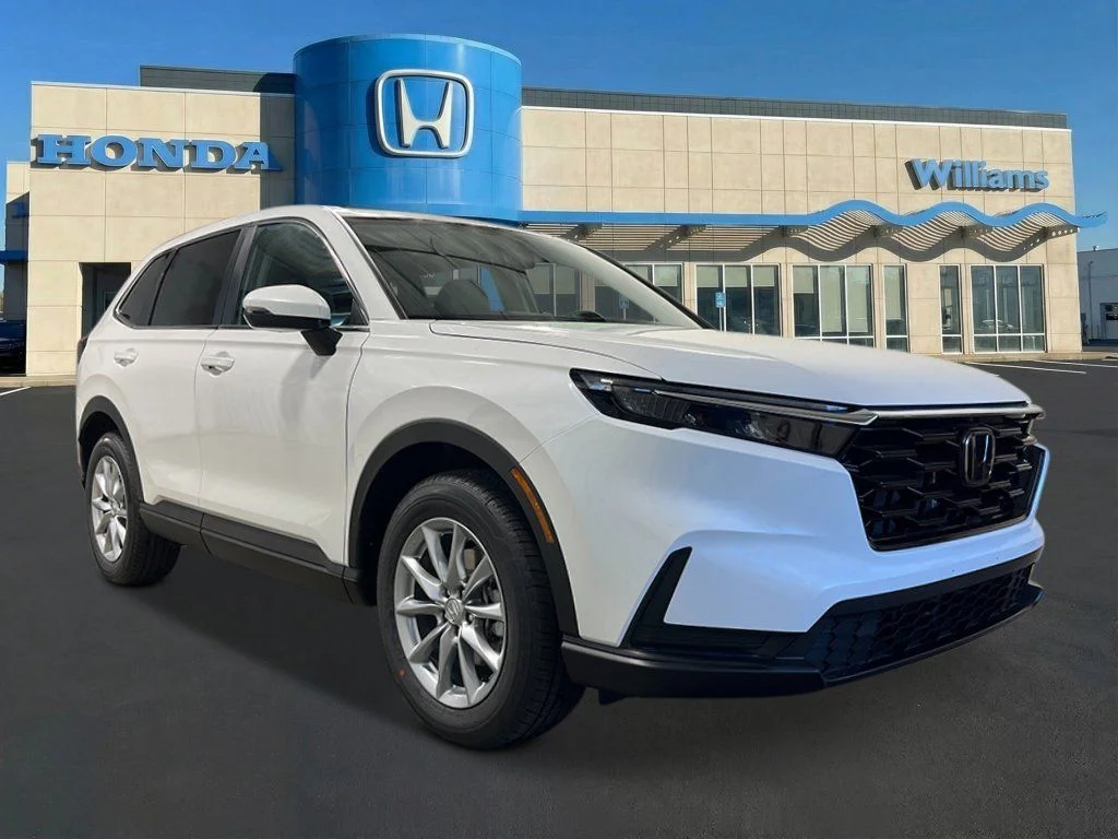 New 2026 Platinum White Pearl Honda AWD EX image 8