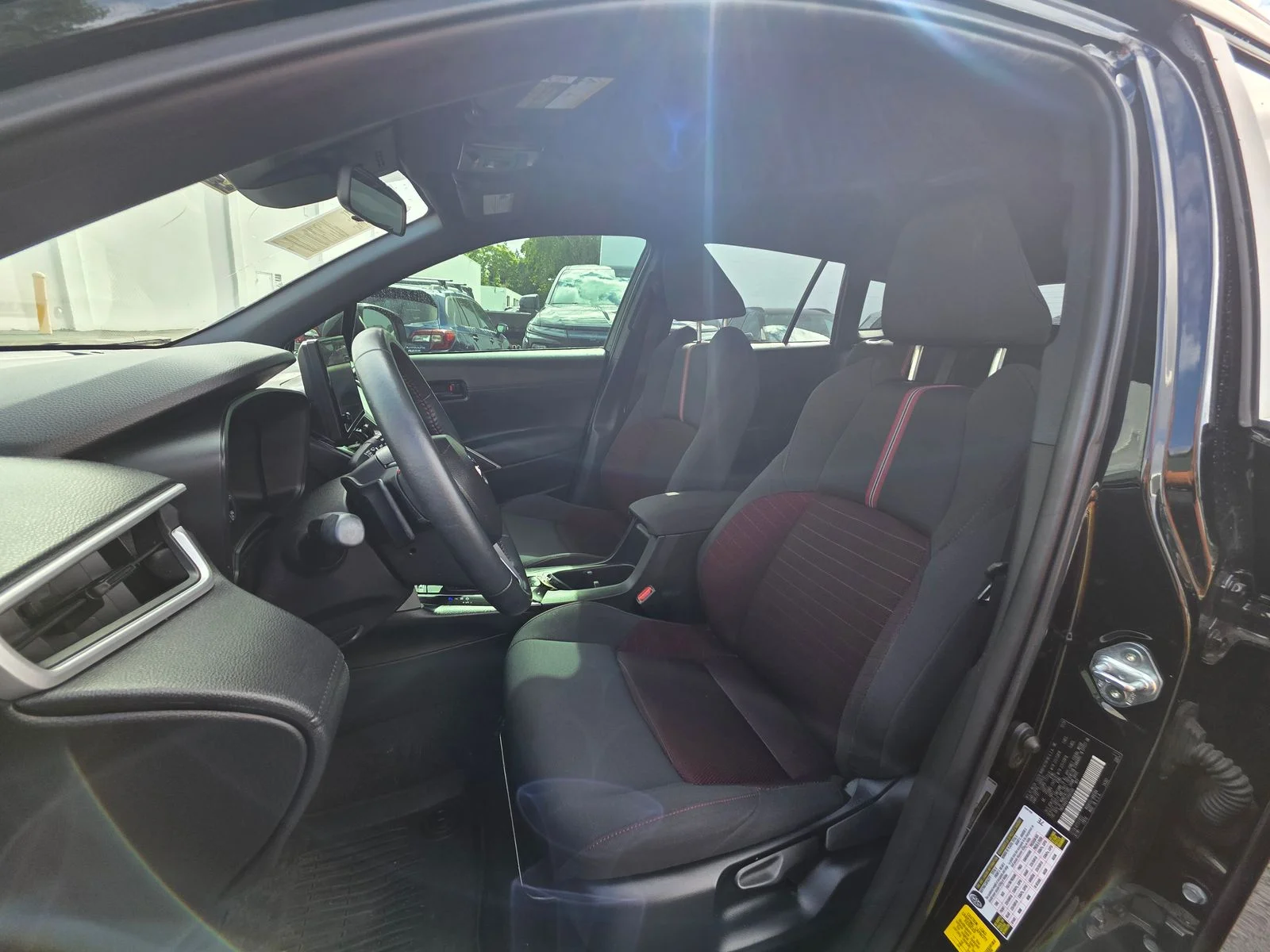 Used 2025 Jet Black Toyota Hybrid Nightshade image 11