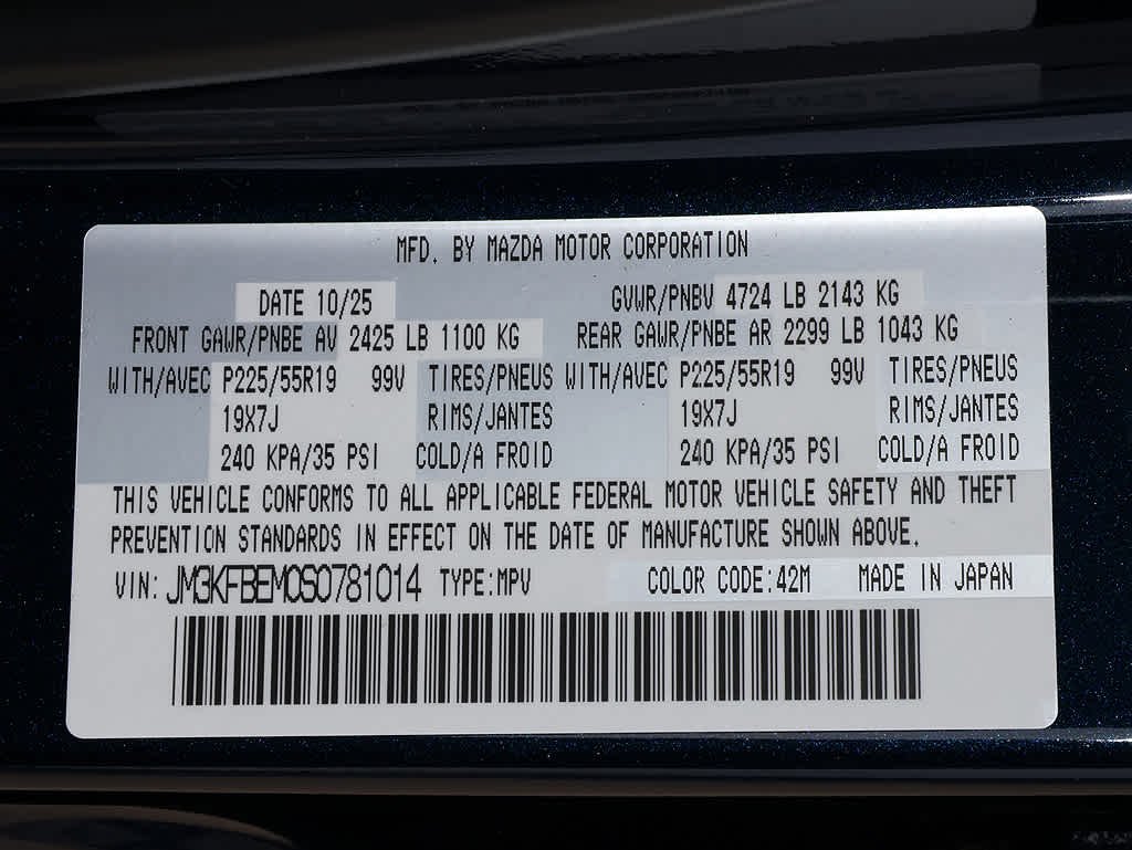 Certified Used 2025 Deep Crystal Blue Mica Mazda 2.5 S Premium Plus Package image 36