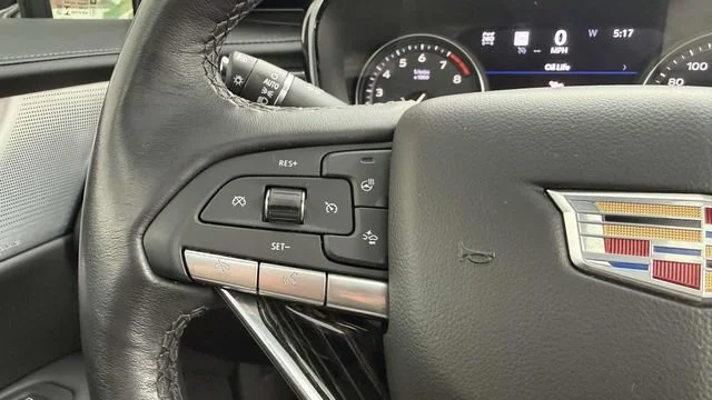Used 2022 Stellar Black Metallic Cadillac Premium Luxury image 38