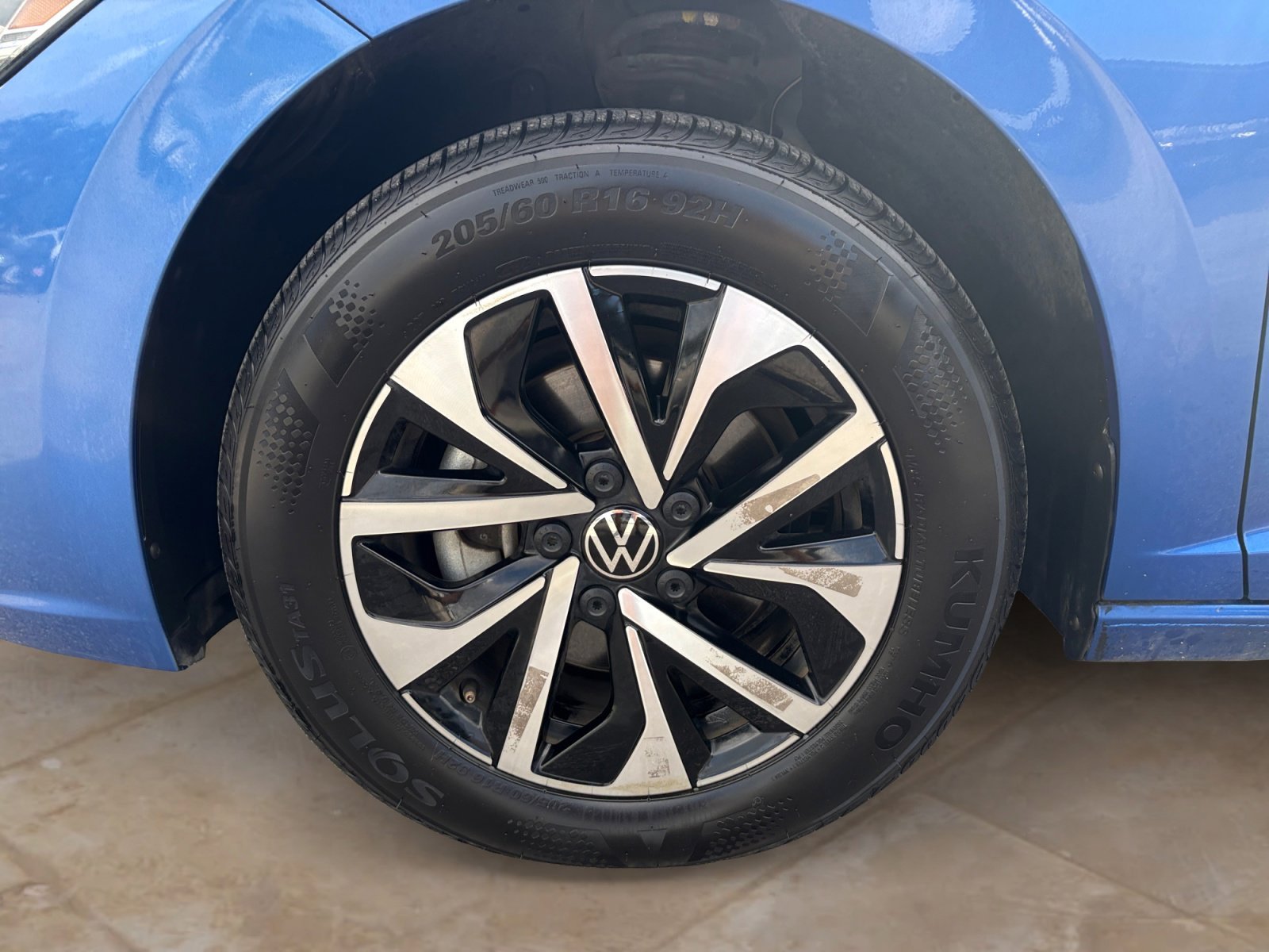 Certified Used 2024 Rising Blue Metallic Volkswagen S image 23
