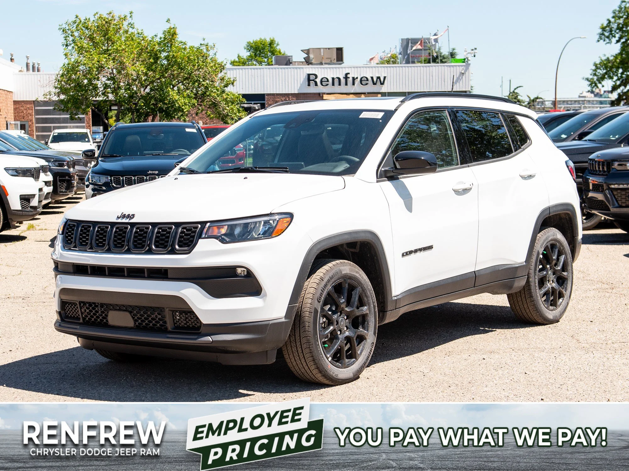 New 2026 White Jeep North* image 1