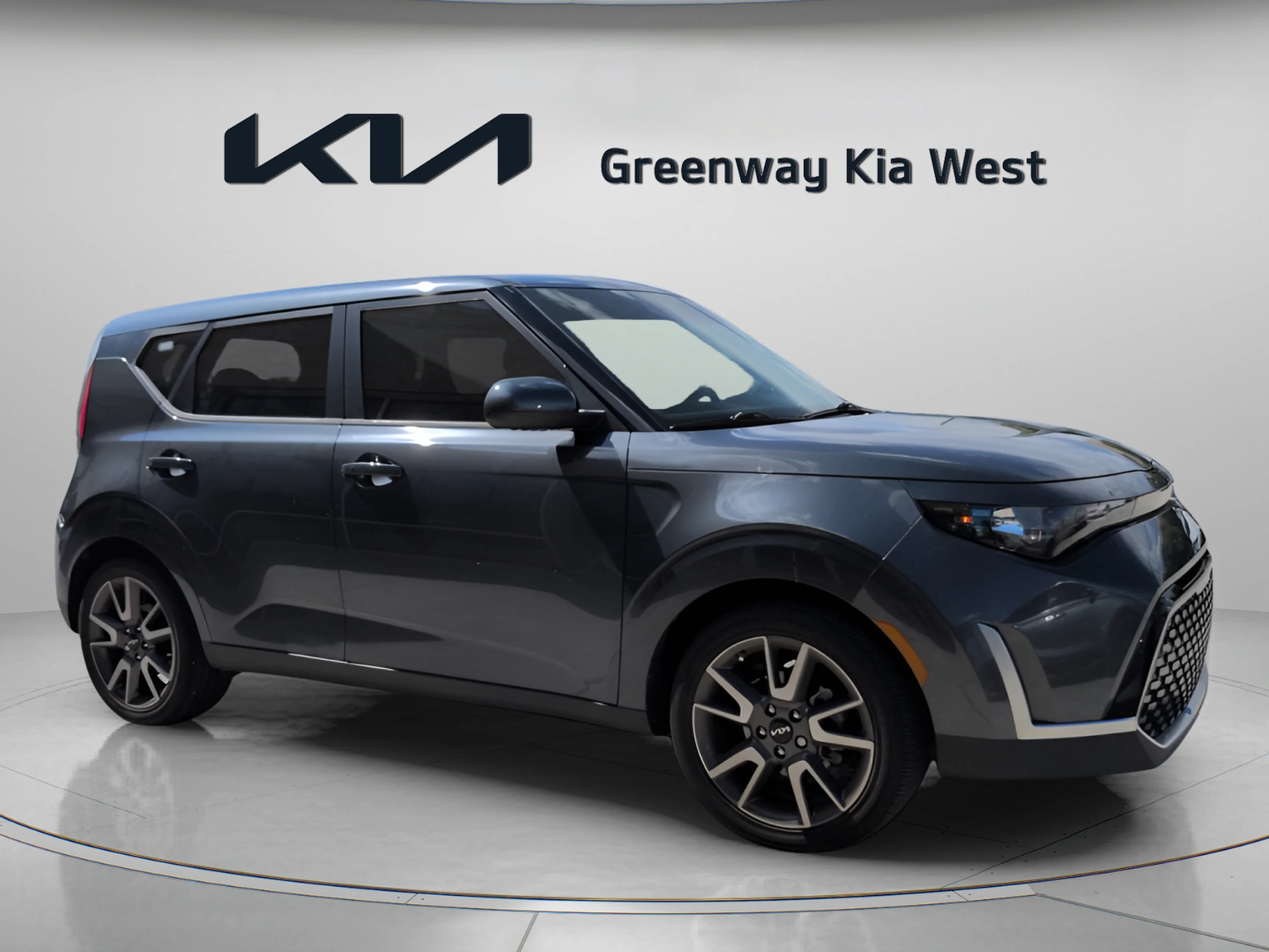 Certified Used 2024 Gravity Gray Kia EX image 2