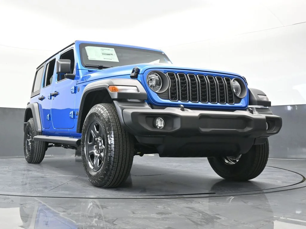 New 2026 Hydro Blue Pearl-Coat Exterior Paint Jeep Sport image 64