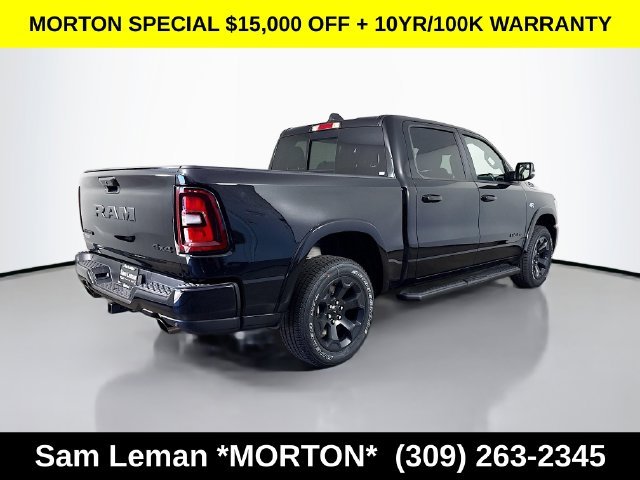 New 2026 Diamond Black Crystal Pearl-Coat Exterior Paint Ram Big Horn/Lone Star image 7