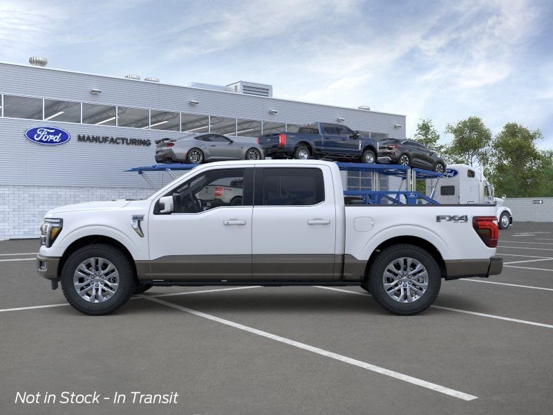 New 2026 Star White Metallic Tri-Coat Ford King Ranch image 3