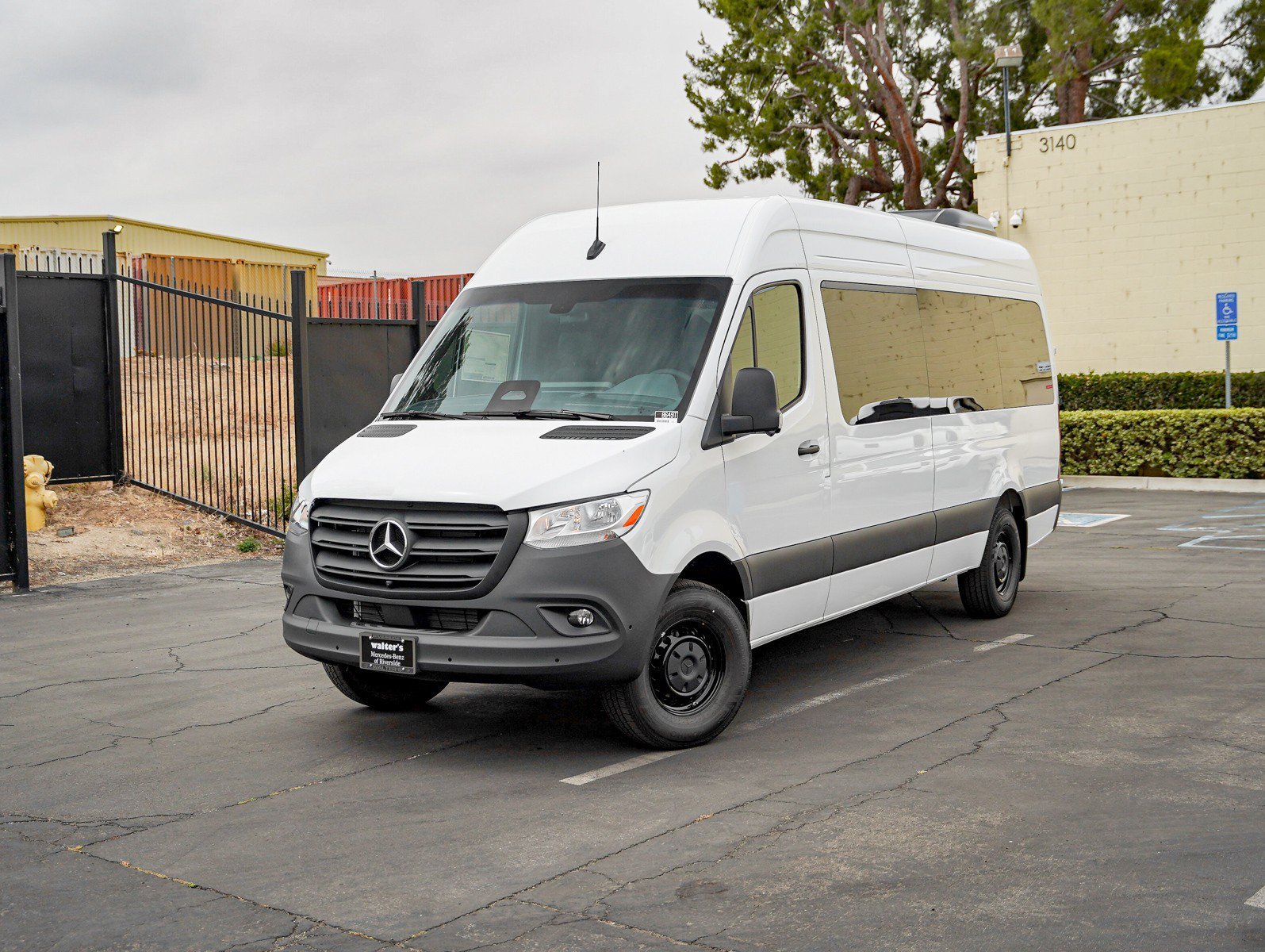 New 2026 Arctic White Mercedes-Benz 2500 High Roof I4 Diesel 170 RWD image 1