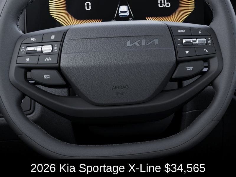 New 2026 Ebony Black Kia X-Line image 23