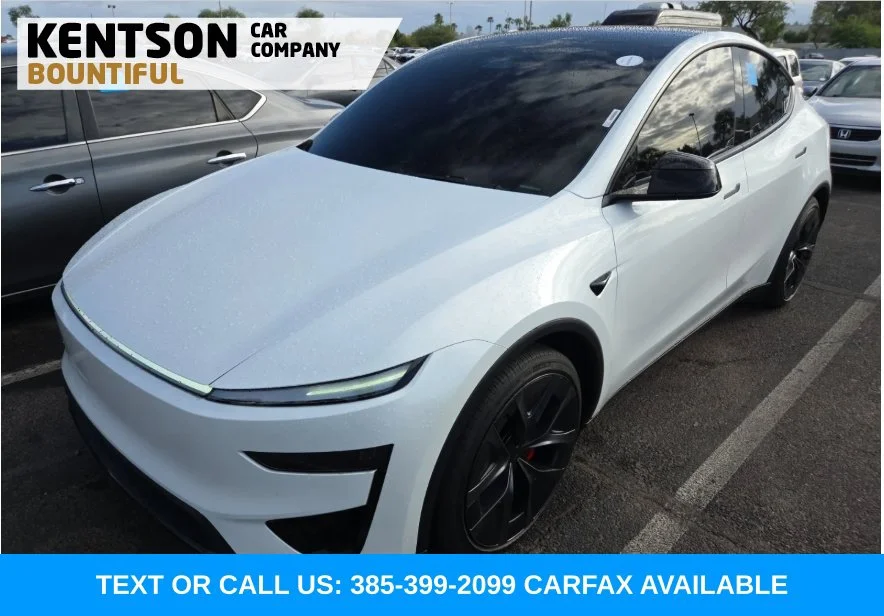 Used 2026 White Tesla Performance image 1