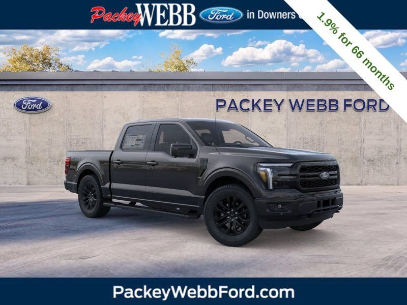 New 2026 Agate Black Metallic Ford Lariat® image 1