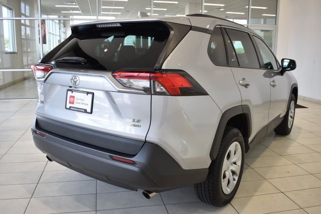 Certified Used 2020 Silver Toyota LE image 10