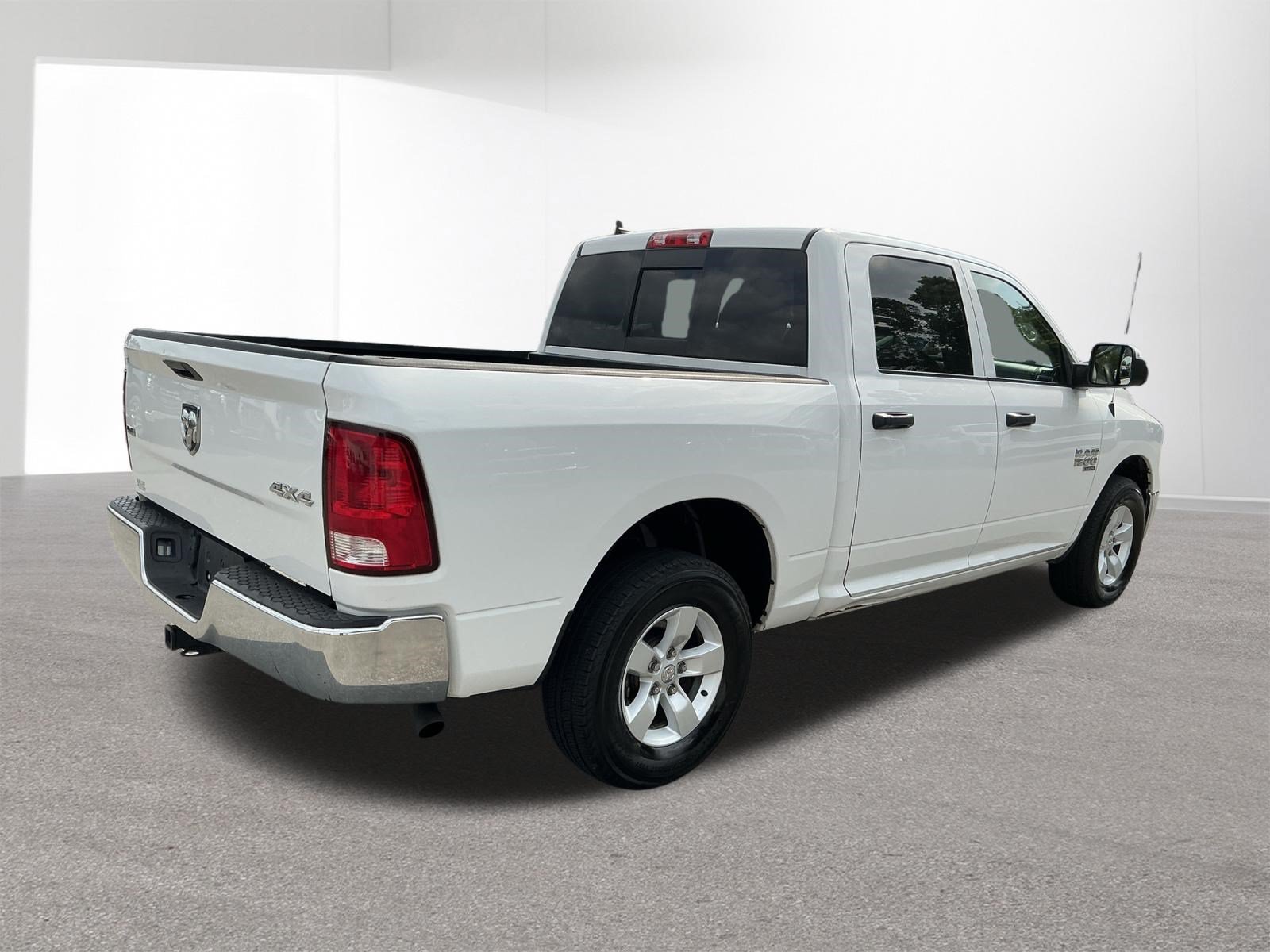 Used 2023 Bright White Clearcoat Ram SLT image 3