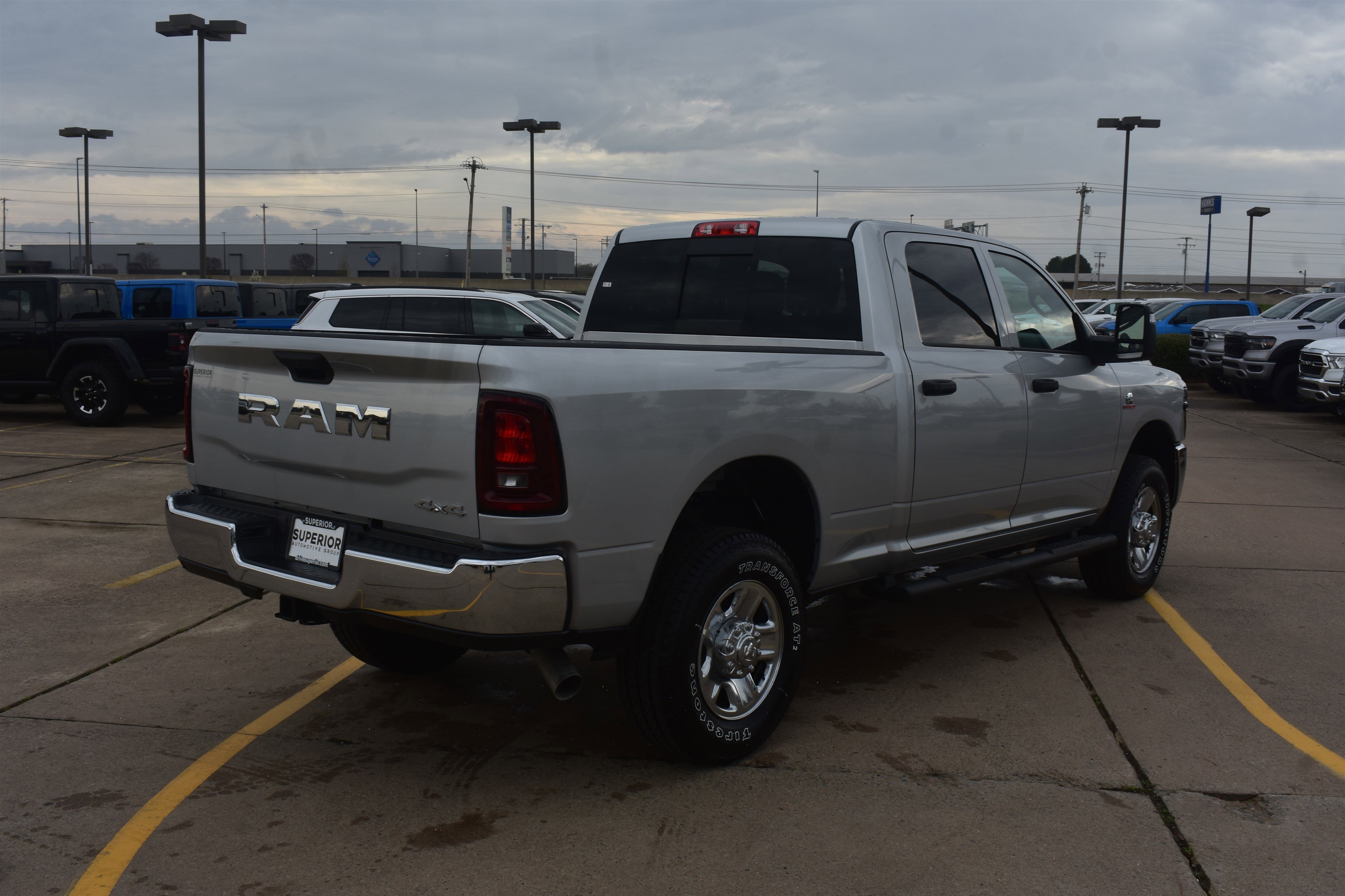 New 2026 Silver-Zynith Exterior Paint RAM Tradesman image 5