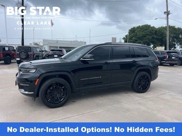 Used 2021 Diamond Black Crystal Pearlcoat Jeep Limited image 1