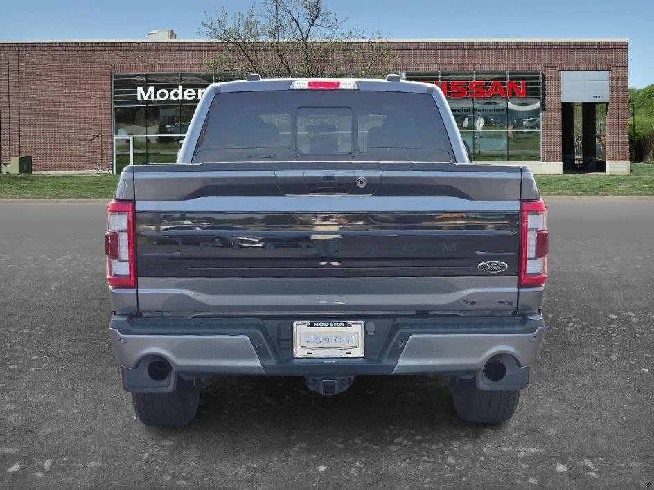 Used 2023 Gray Metallic Ford Platinum image 4