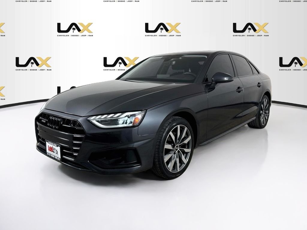 Used 2022 Gray Audi 40 Premium Plus image 3