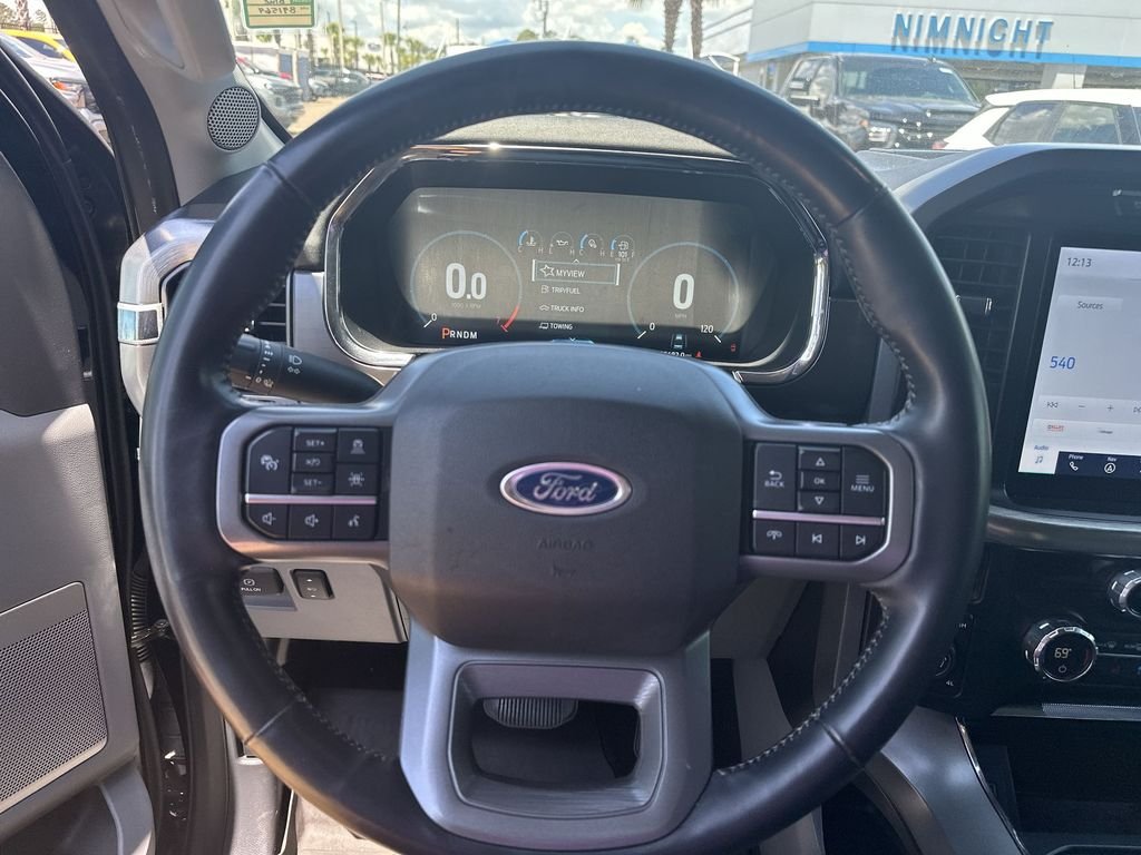 Used 2021 Blue Ford Lariat image 23