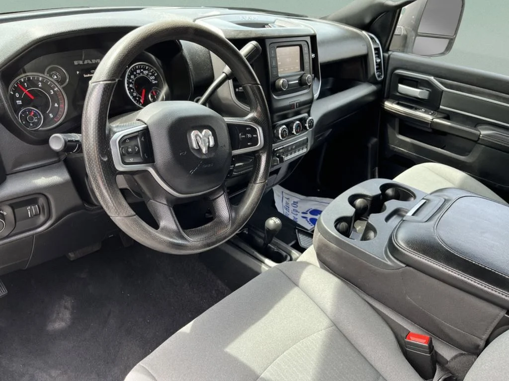 Used 2024 Bright White Clearcoat Ram SLT image 9