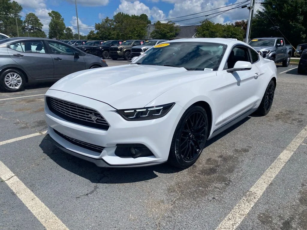 Used 2017 Ford Mustang EcoBoost with VIN 1FA6P8TH0H5208213 for sale in Florence, SC