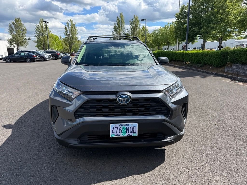 Used 2022 Magnetic Gray Metallic Toyota LE image 2