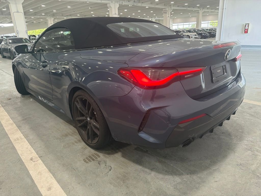 Certified Used 2024 Arctic Race Blue Metallic BMW 430i image 3
