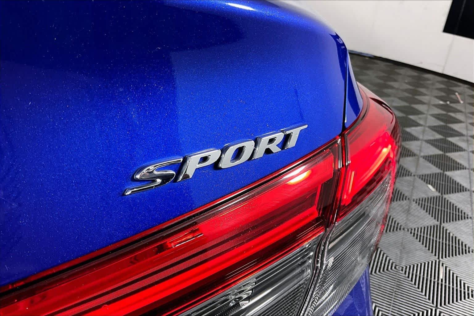 Used 2022 Aegean Blue Metallic Honda Sport image 10