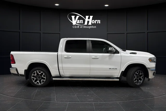 Used 2025 Ivory White Ram Laramie image 2