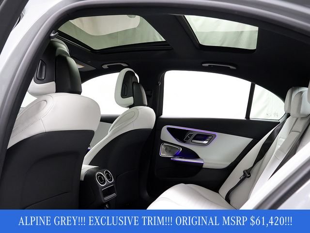 Certified Used 2026 MANUFAKTUR Alpine Grey Mercedes-Benz C 300 image 13