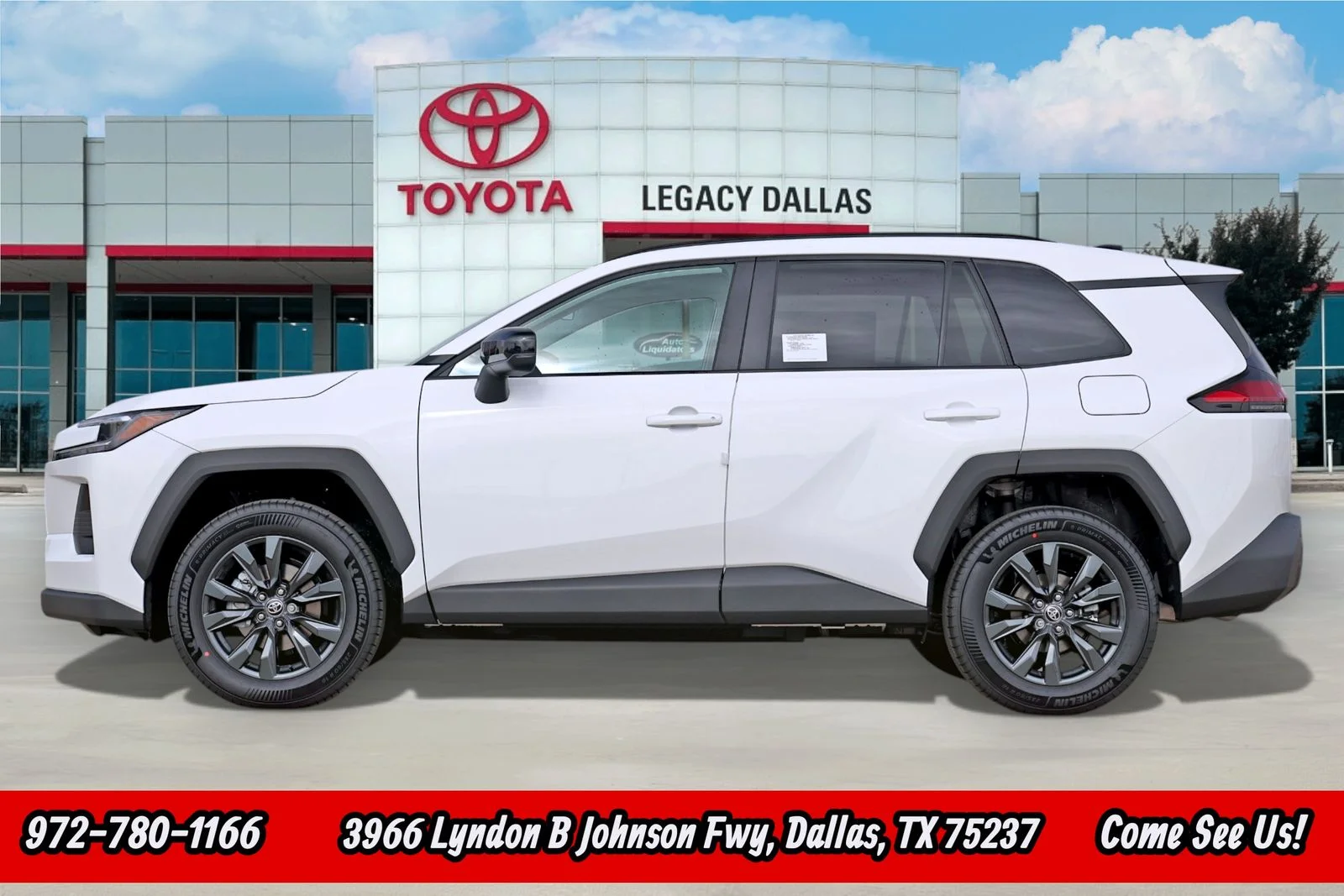New 2026 White Toyota XLE Premium image 5