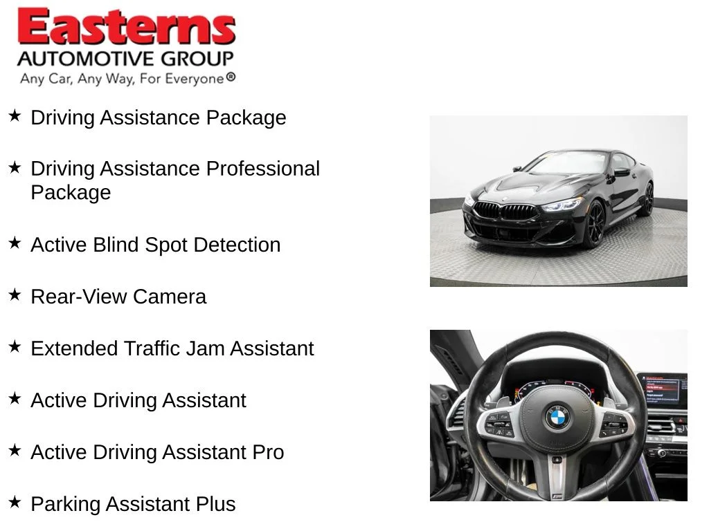 Used 2021 Black BMW M850i xDrive image 11