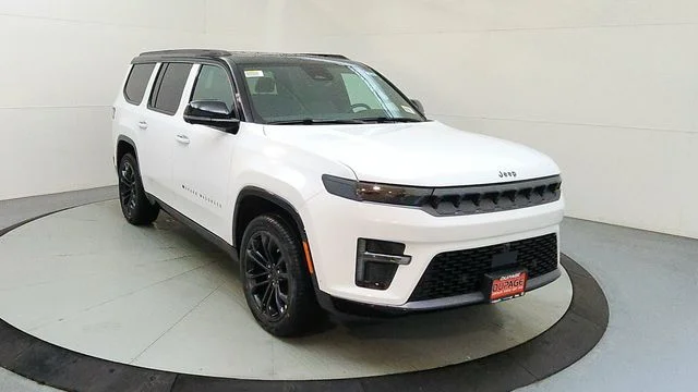 New 2026 Bright White Clear-Coat Exterior Paint Jeep Summit Obsidian image 14