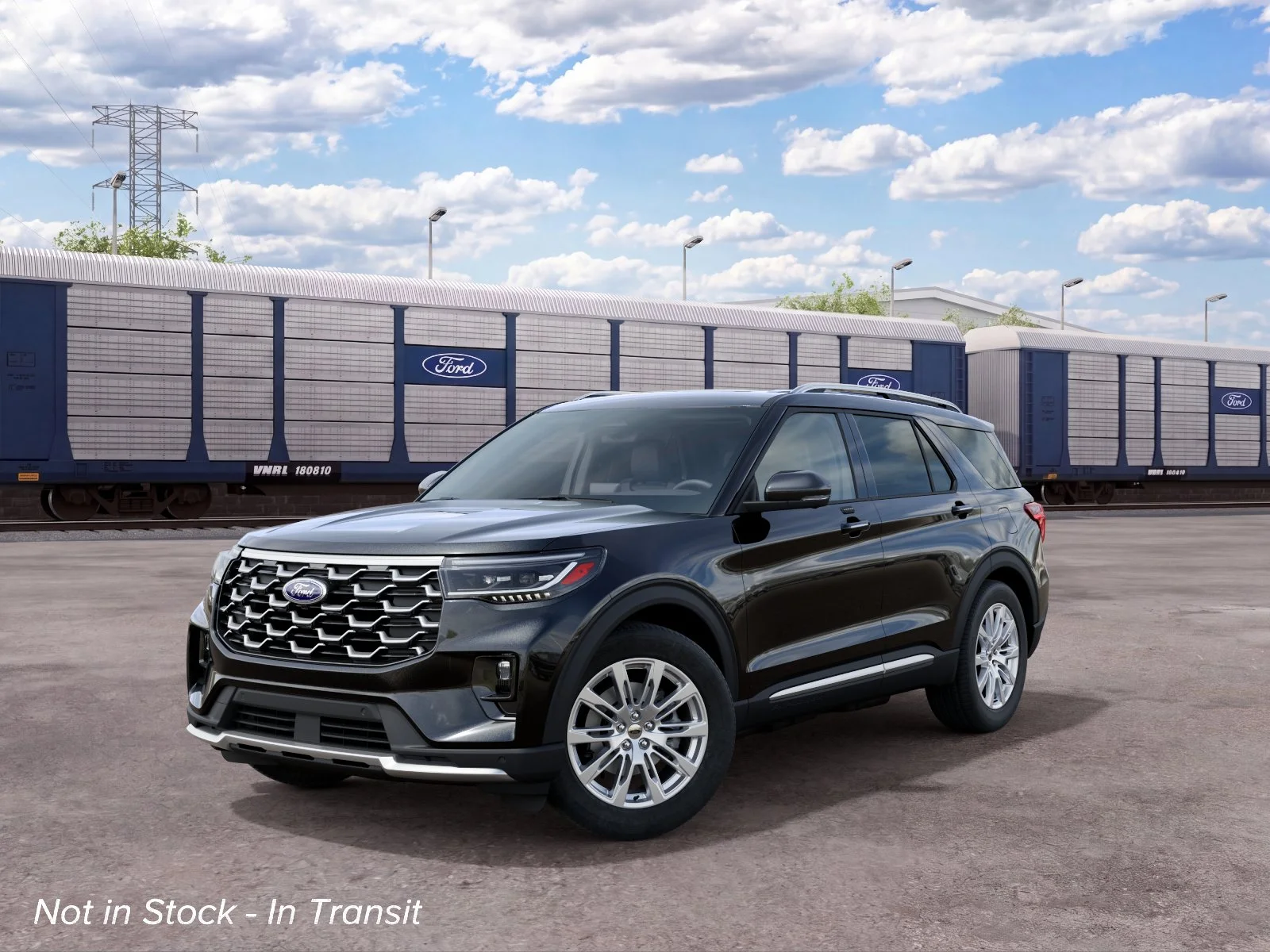 New 2027 Agate Black Metallic Ford Platinum™ image 2