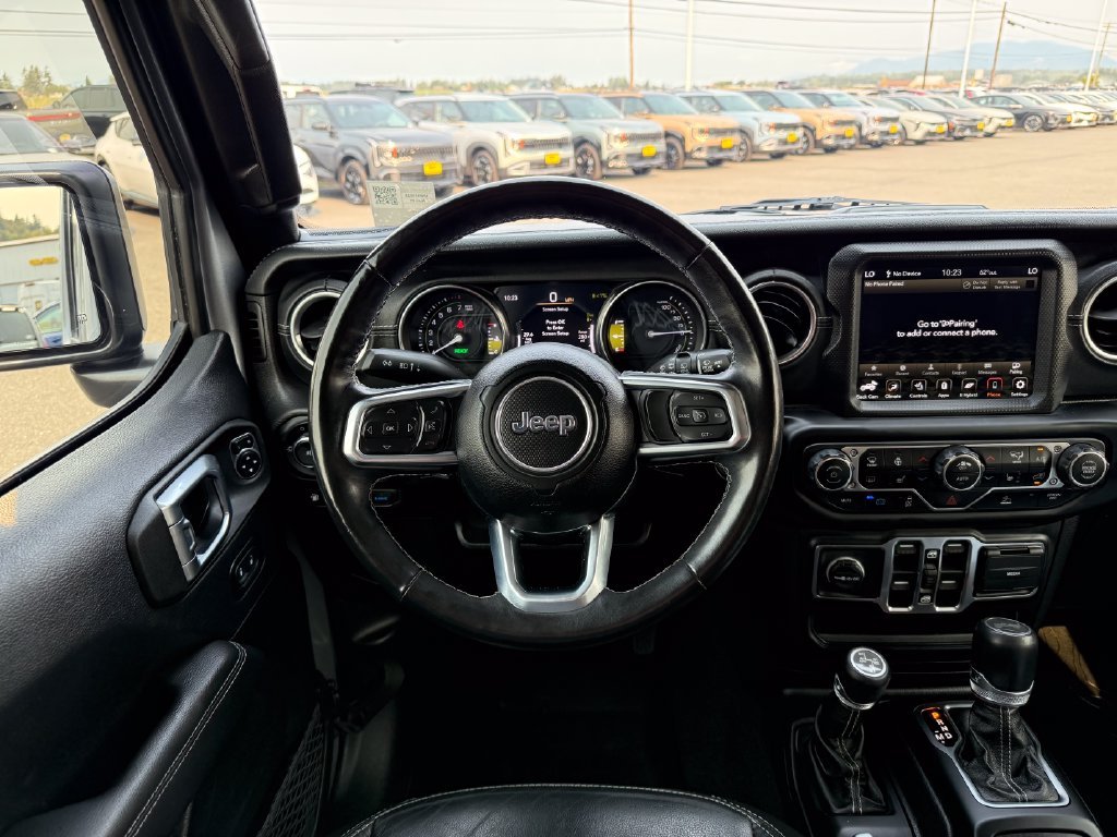 Used 2021 Silver Jeep Unlimited Sahara 4xe image 22
