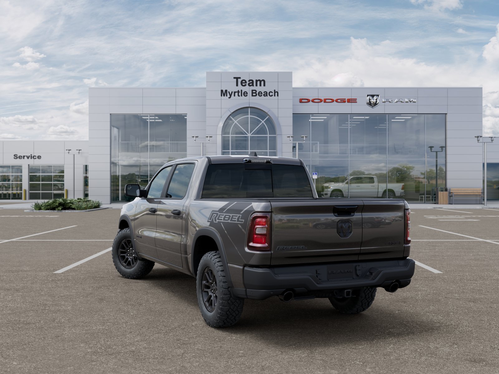 New 2026 Granite Crystal Metallic Clear-Coat Exterior Paint RAM Rebel image 39
