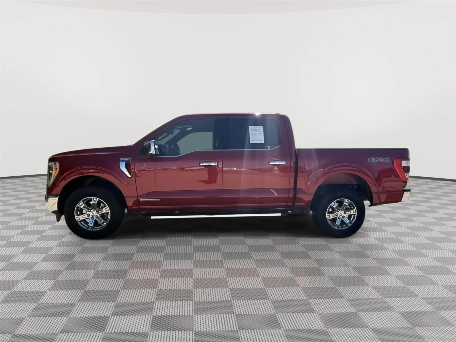 Certified Used 2023 Rapid Red Metallic Tinted Clearcoat Ford LARIAT image 4