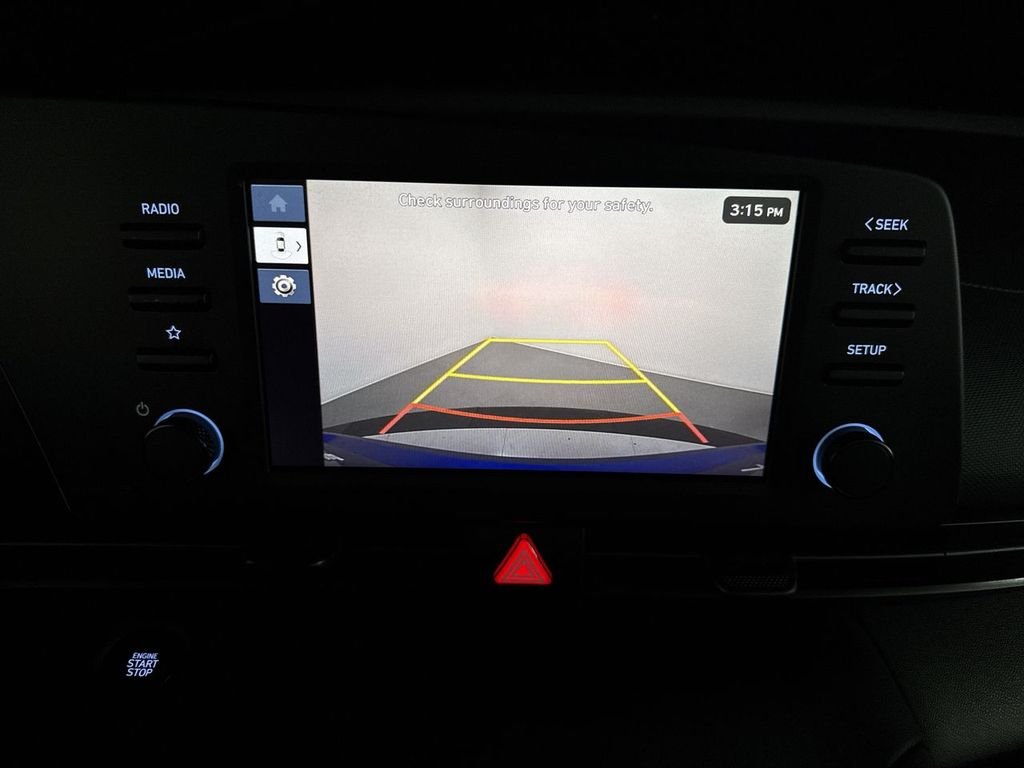 Used 2025 Intense Blue Hyundai SEL Sport image 27