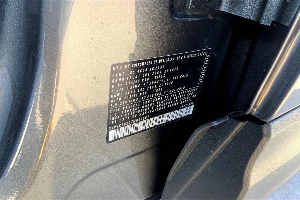 Used 2026 Gray Volkswagen 1.5T SE image 8