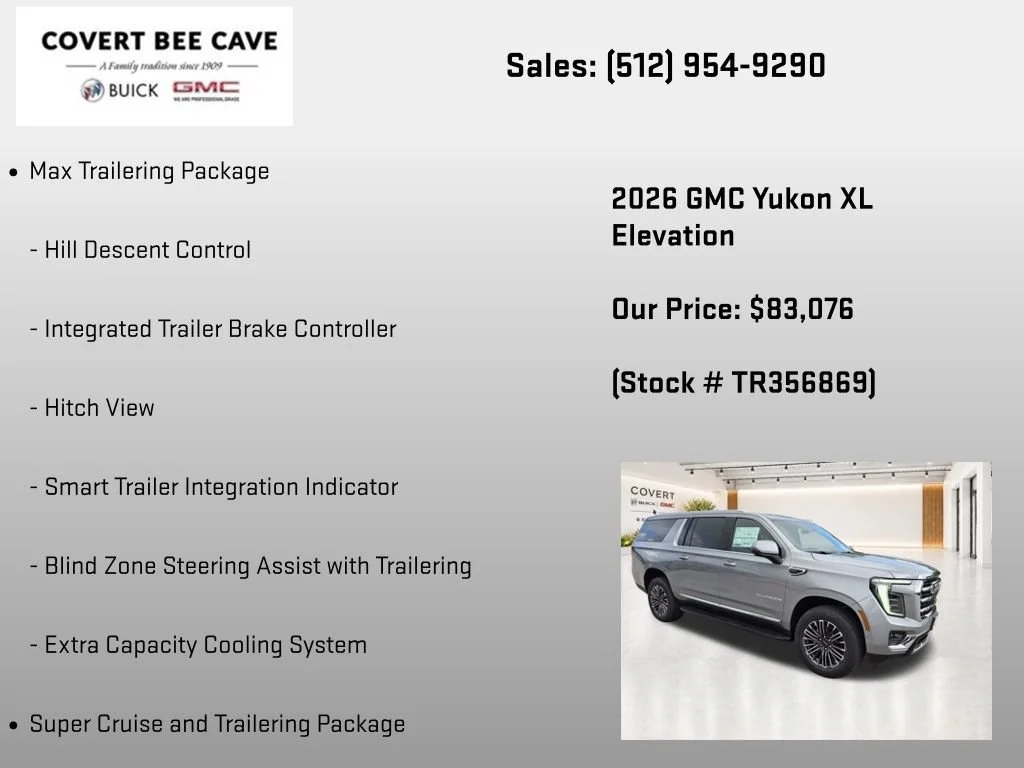 New 2026 Sterling Metallic GMC Elevation image 13