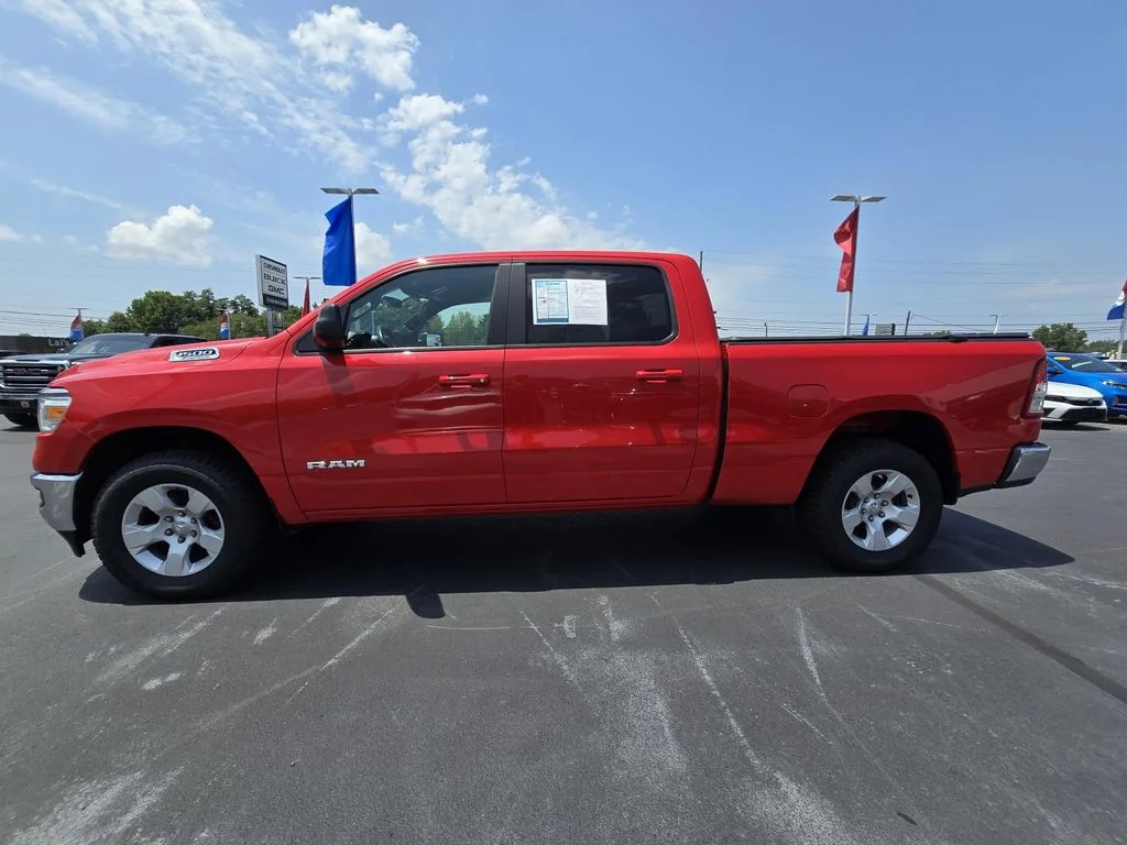 Used 2022 Flame Red Clearcoat Ram Big Horn image 4