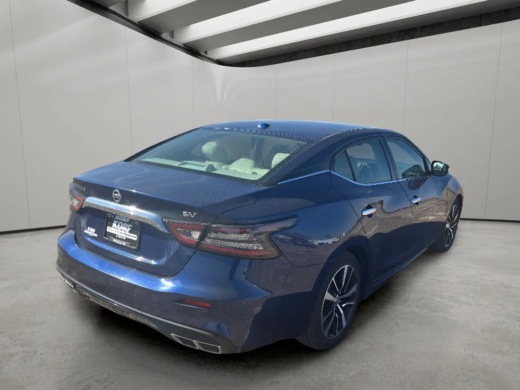 Used 2021 Deep Blue Pearl Nissan SV image 6