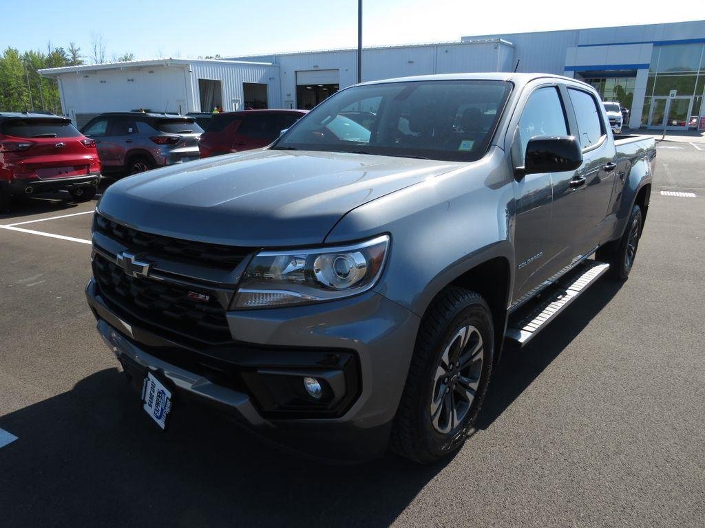 Used 2021 Steel Metallic Chevrolet Z71 image 13